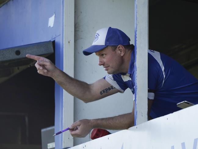 Hastings coach Clint Einsiedel.