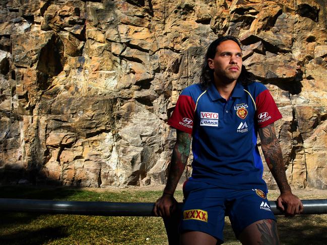 Allen Christensen is grateful to the Lions for giving him a second chance. Picture: Adam Head