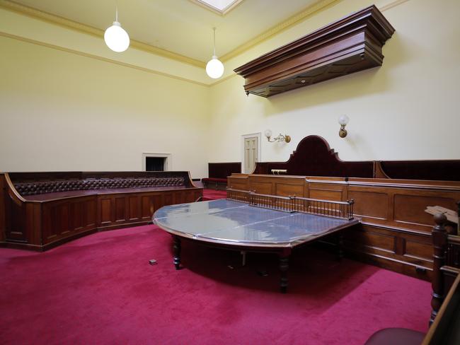 The old Supreme court room. Picture: RICHARD JUPE