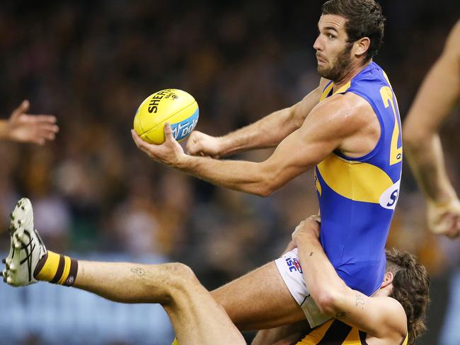 Jack Darling was held goalless by Ben Stratton. Picture: Michael Klein