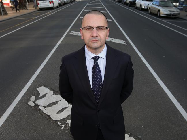 TAC CEO Joe Calafiore  on Moorabool Street, Geelong. Picture: Peter Ristevski