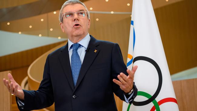 IOC President Thomas Bach says the organisation is "considering different scenarios" for the Tokyo Games.