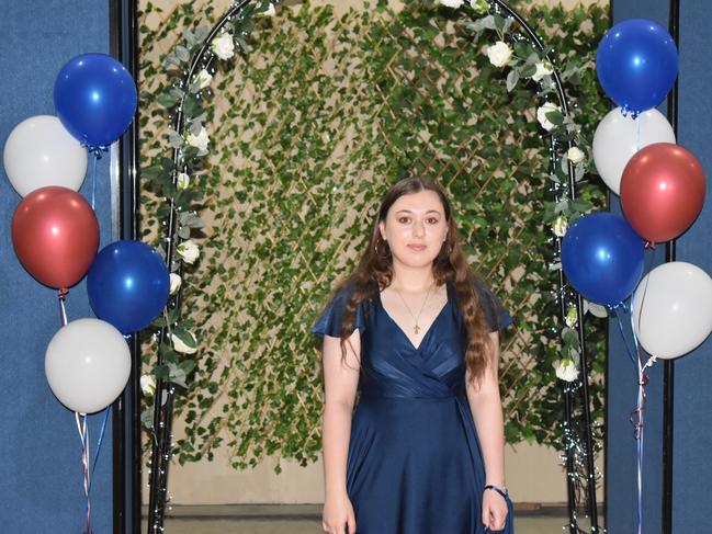 Sophia Kanch at Stanthorpe State High School's 2023 formal (Photo: NRM)