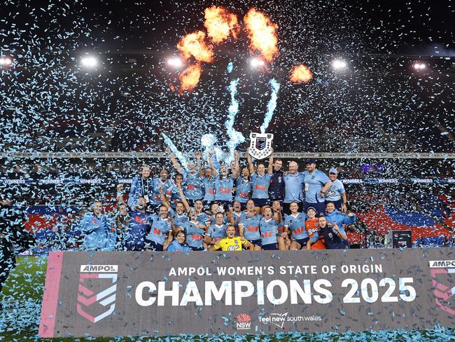 Women’s rugby league continues to grow. Picture: Cameron Spencer/Getty Images