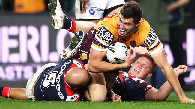 Corey Oates rode roughshod over the Roosters. (Mark Kolbe/Getty Images)