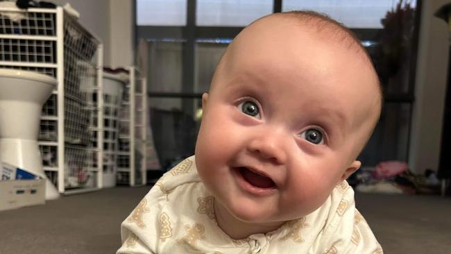 Clifton Springs baby Isla Willis suddenly died on December 8. Picture: Supplied with permission