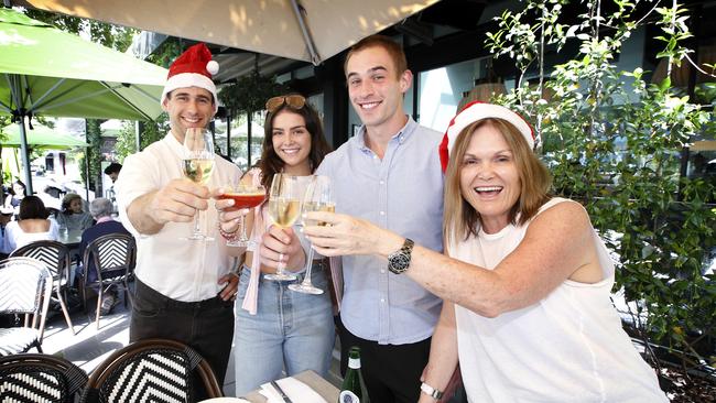 People who normally work in the city are encouraged to come back to celebrate Christmas with their colleagues. Picture: David Caird