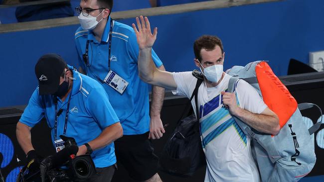 Andy Murray wants answers – and for the Djokovic saga to end. Picture: AFP