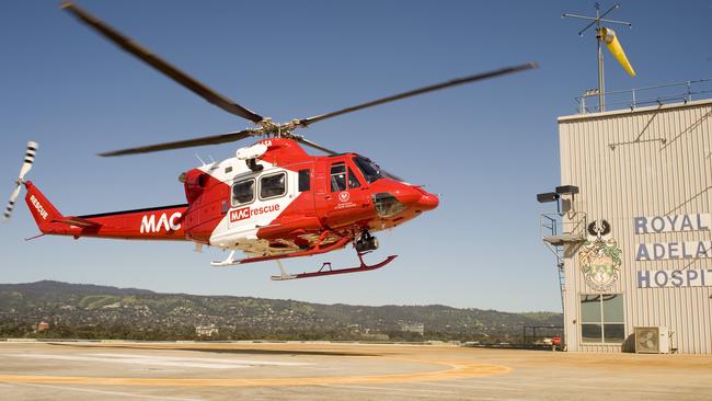 The famous helipad at the old RAH.