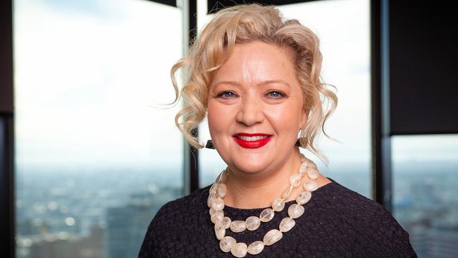 Victorian Attorney-General Jill Hennessy, pictured in her Melbourne office. Picture: Mark Stewart