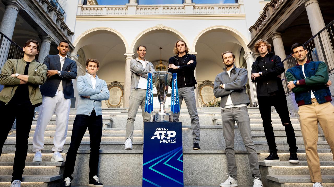 ATP Tour finals photo shows why Rafael Nadal is fan favourite at Turin official shoot news.au — Australias leading news site
