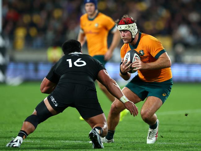 The Wallabies face New Zealand in the inaugural Rugby Nations Cup in 2026. Picture: Getty Images