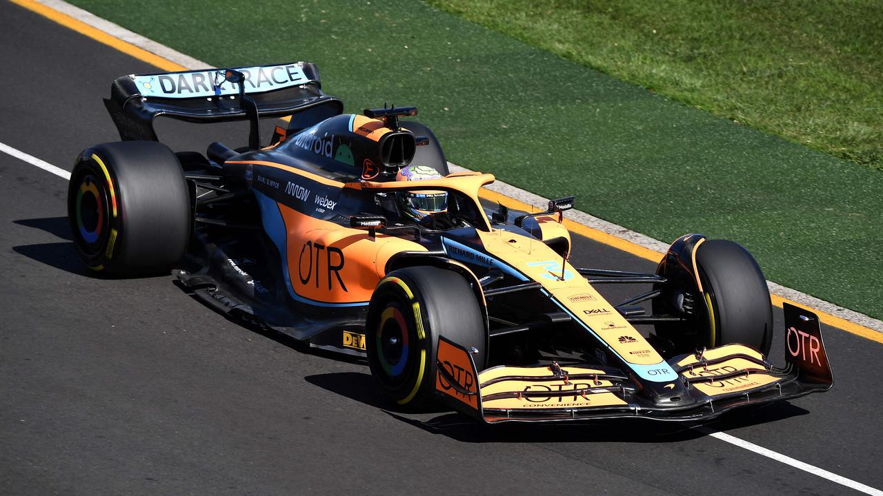 Can McLaren fire its first shot of the season? (Photo by William WEST / AFP)