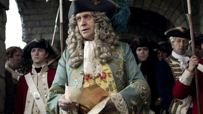 Actor Jonathan Pryce as Governor Swann in Pirates of the Caribbean: Dead Man’s Chest.