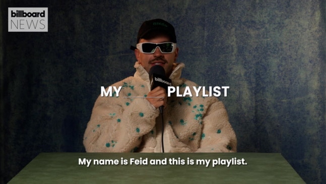 Feid Shares What’s On His Playlist | Billboard News | The Australian