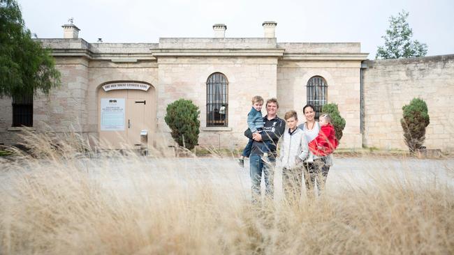 Melissa and James Stephenson own and operate The Old Mount Gambier Gaol. PICTURE: SUPPLIED