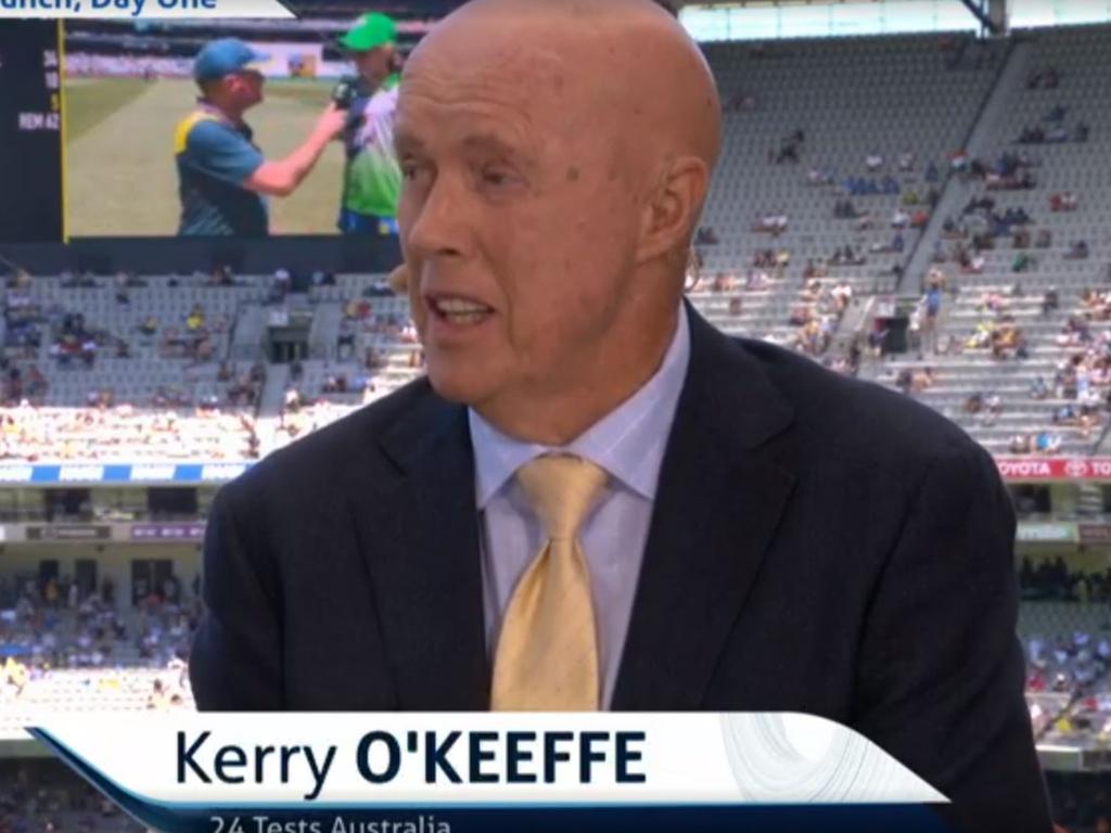 Kerry O'Keeffe on the Fox Sports commentary team