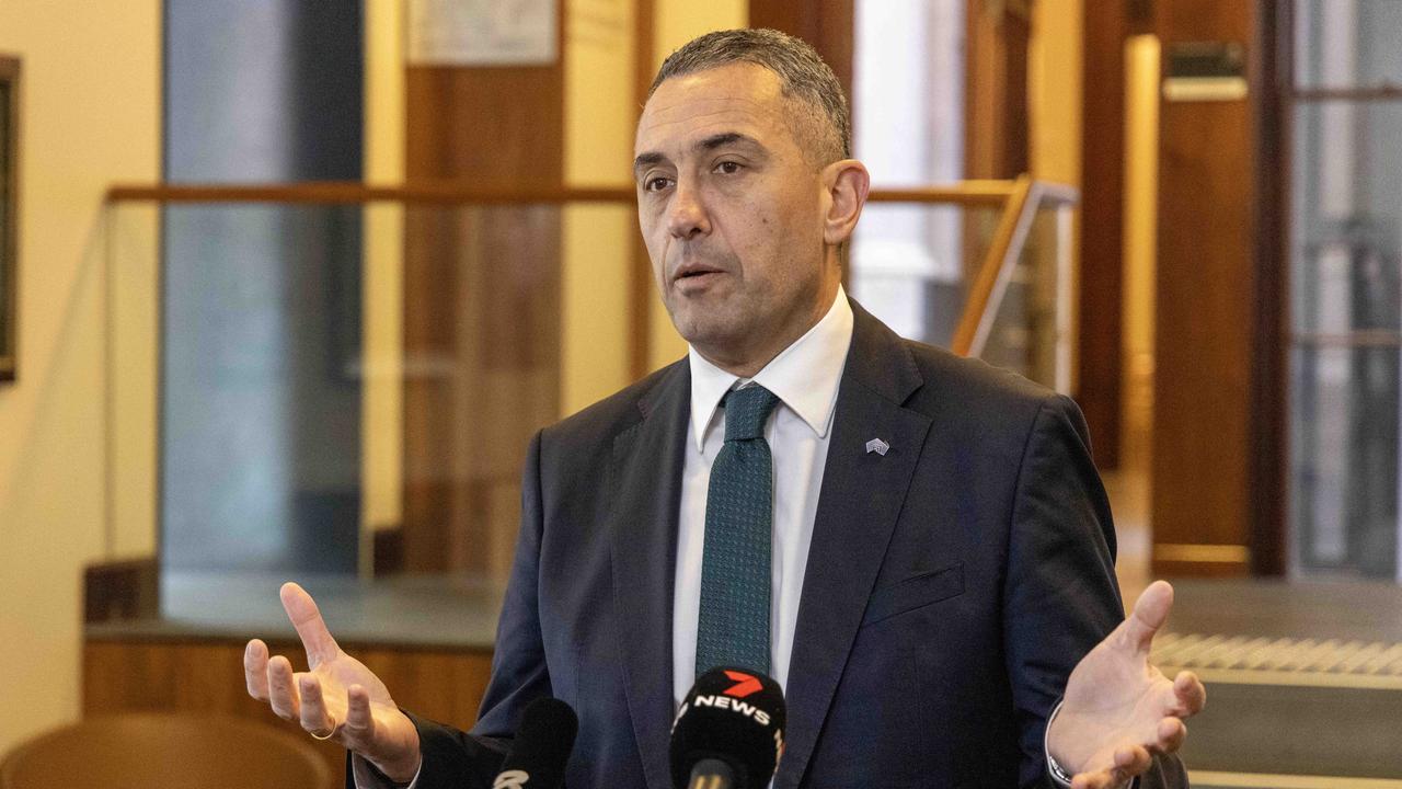 Tom Koutsantonis said he was surprised at Liberal MP Ben Hood’s concern, saying he had never mentioned Northern Water in parliament. Picture: Kelly Barnes