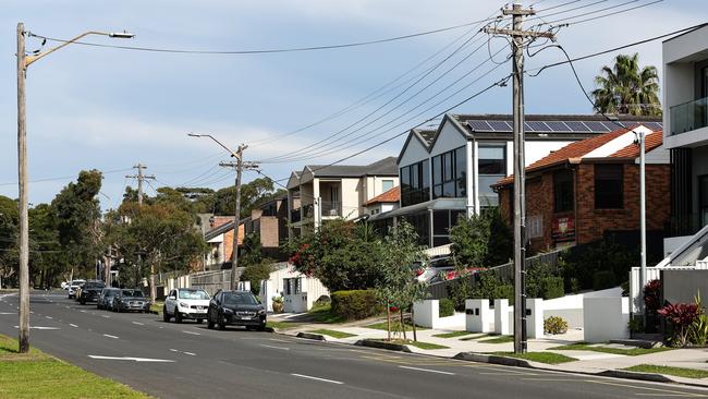 Newly constructed modern homes and duplexes situated along Anzac Pde, about a five minute drive to the beach and minutes from Long Bay jail. Photo: NewsWire/ Gaye Gerard