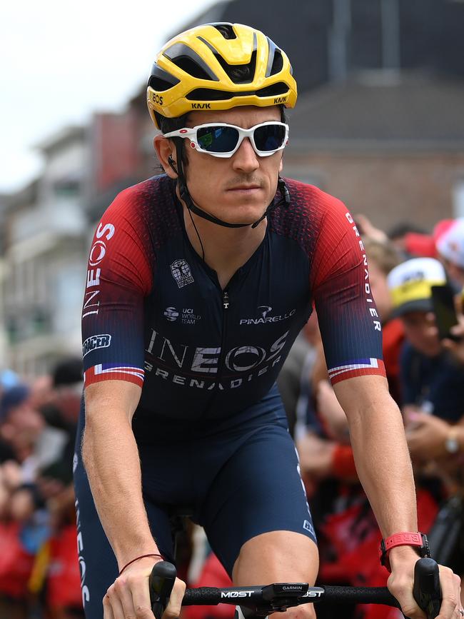 Geraint Thomas was in Adelaide for the 2022 Tour and will be back again in 2023. Picture: Getty Images.