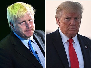 Boris Johnson and Donald Trump