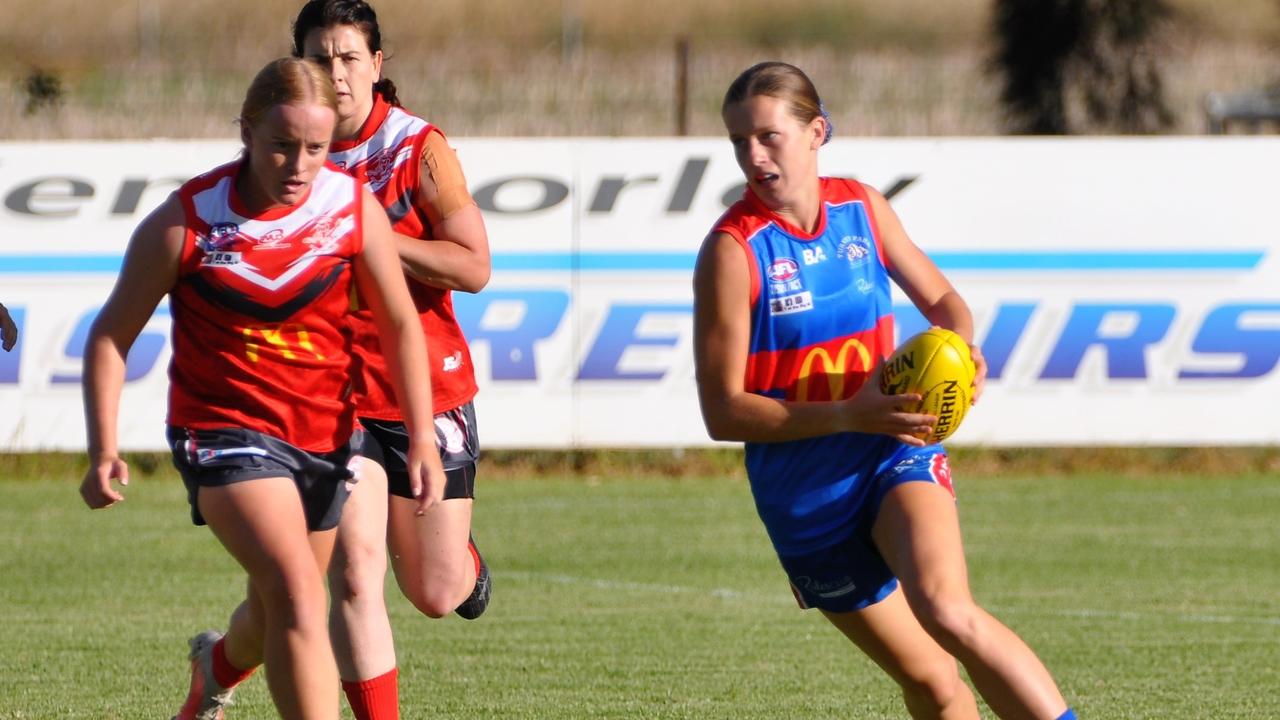 Cleo Buttifant at the Turvey Park Bulldogs. Picture: Simone Harmer