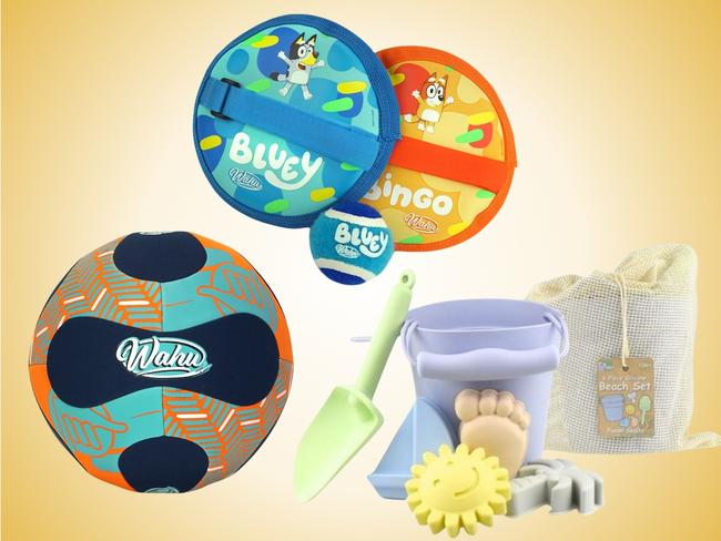 The best beach toys to take on a family day out. Picture: checkout