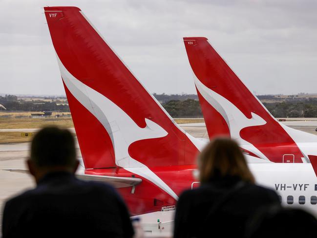 Qantas travellers are set to face major disruptions because of the strike. Picture: Ian Currie