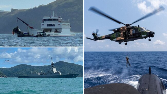 Debris found in search for missing army chopper crew.