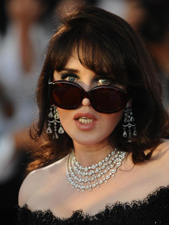 Adjani at the Cannes Film Festival in 2009. Picture: AFP