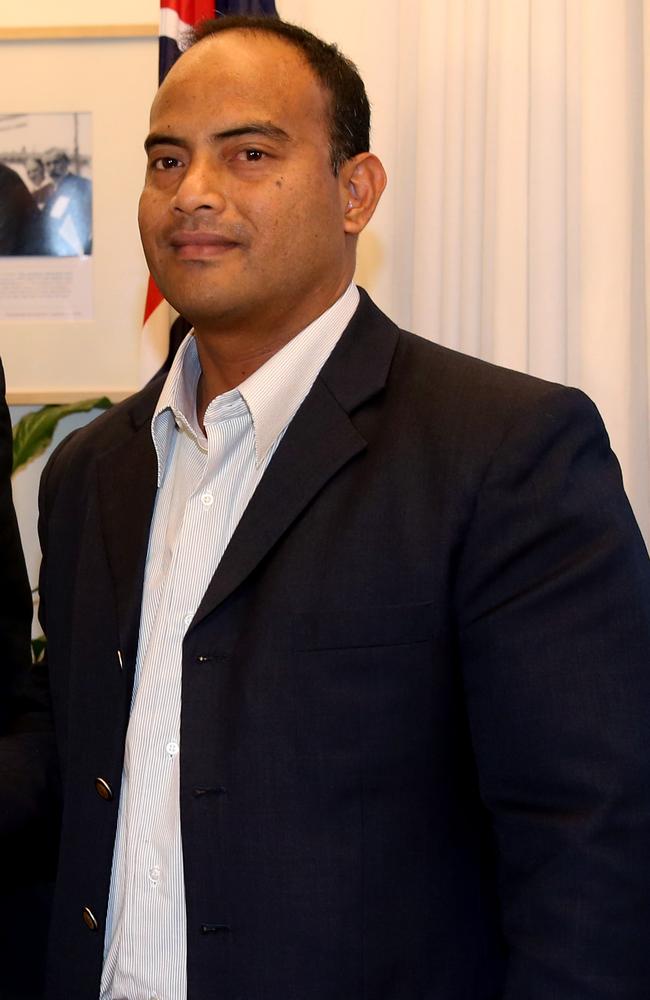 Nauru Justice and Immigration minister David Adeang. <i>Picture: News Corp</i>