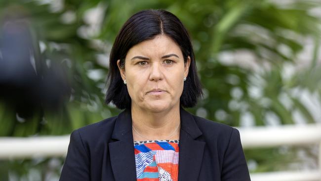 Chief Minister Natasha Fyles has not committed to starting consultation on euthanasia reform in her current term of government. Picture: Liam Mendes / The Australian