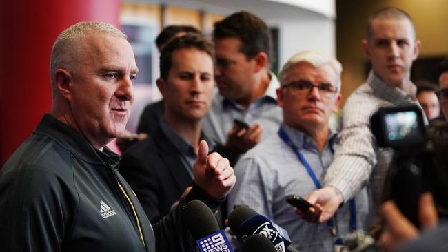 Collingwood has poached Hawks footy boss Graham Wright. Picture: Michael Dodge/AAP