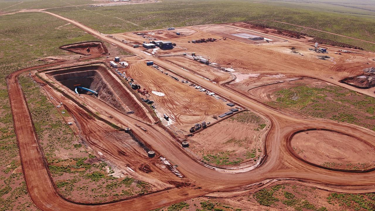 The Carrapateena mine, where a helicopter has crashed.