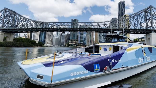 New Bluey CityDog ferry to operate on the Brisbane River. Picture: Lachie Millard