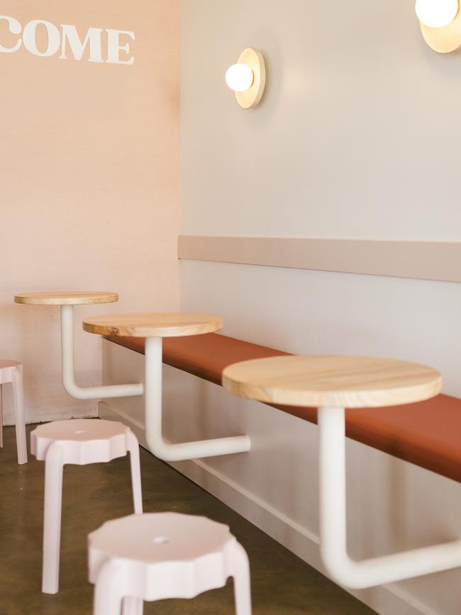 Inside Henley Beach cafe Hey ZoZo's. Pics: Supplied