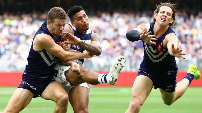 Fremantle and Geelong would both love Tim Kelly to change his mind on a move to the Dockers.