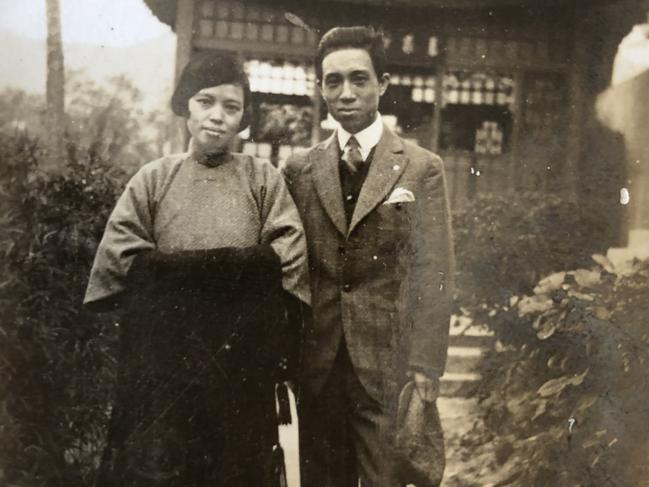 restaurateur H.P. Pang and his wife Choon Ping, probably pictured in the 1930s.