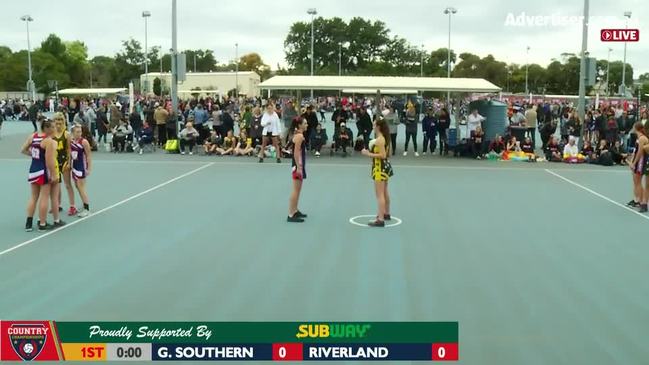 REPLAY: SA Country Netball Championships - Great Southern vs Riverland (U17's Div1 QF) - Court 6