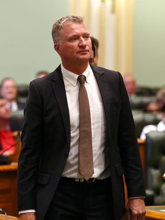 Ipswich West MP Darren Zanow is sworn in this week. Picture: Tertius Pickard