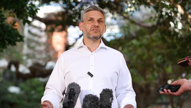 Greens MP Michael Berkman, who narrowly retained his seat of Maiwar at the Queensland election. Picture: Lachie Millard