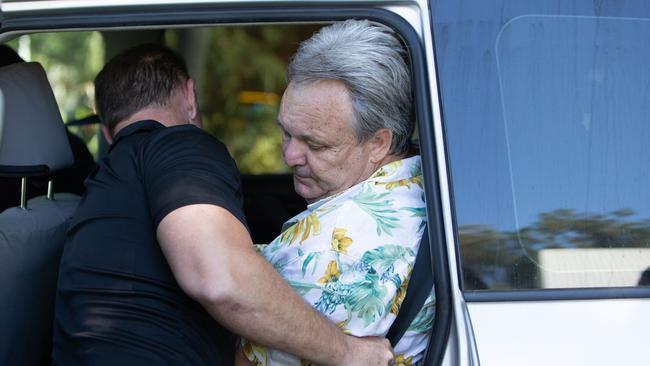 Foster at his Port Douglas home. Picture: Jessie Goetze