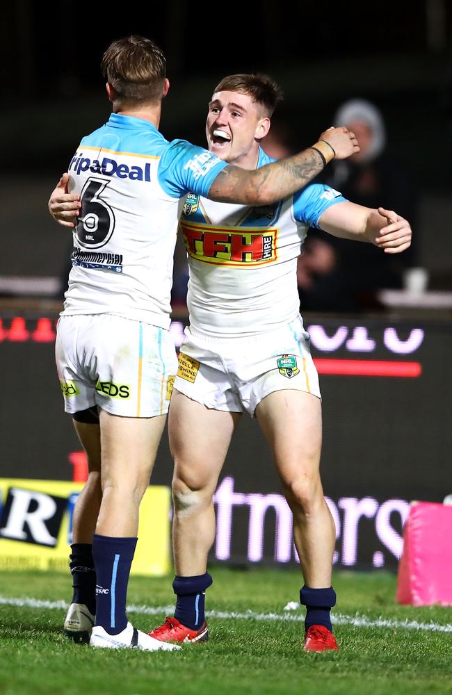 AJ Brimson was brilliant for the Titans. (Photo by Mark Kolbe/Getty Images)