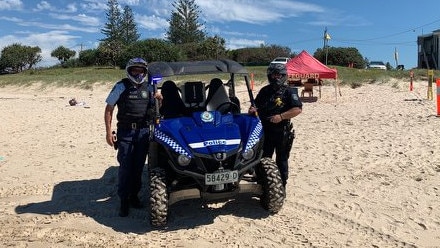 Richmond Police District officers have been patrolling the coastlines.