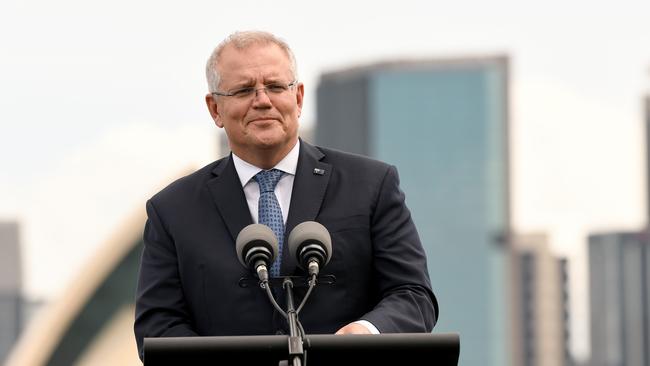 Prime Minister Scott Morrison has identified better use of plastics as a personal prority. Picture: AAP Image/Bianca De Marchi