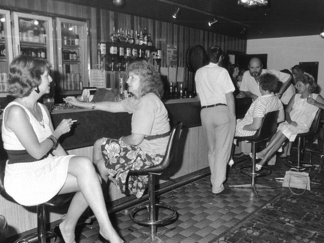 Patrons at the club in May, 1988. Picture: News Corp Archive.