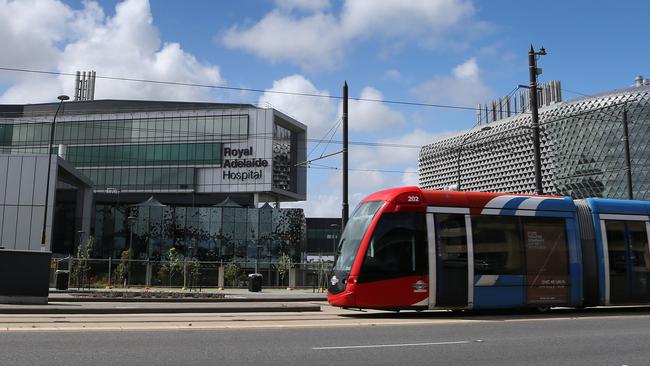 The new Royal Adelaide Hospital. Picture: Dylan Coker