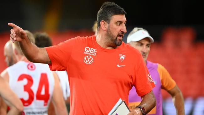 he Sydney players have warmed to Swans coach Dean Cox. Picture: Matt Roberts/AFL Photos/via Getty Images