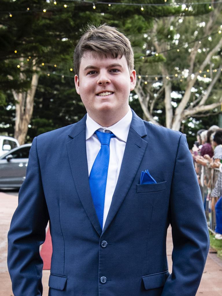 Jett Parnell at St Mary's College formal at Picnic Point, Friday, March 24, 2023. Picture: Kevin Farmer