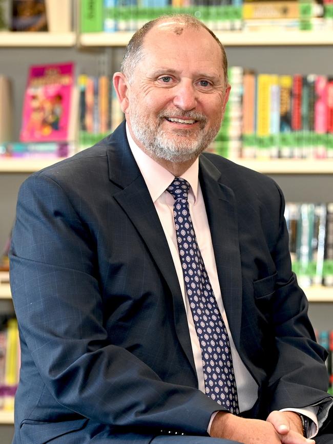 Outgoing St Andrew's Lutheran College principal David Bliss. Picture: Supplied